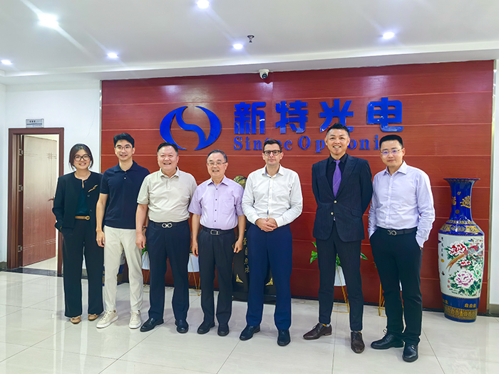 深化合作 共拓市场｜G&H光子学高层到访武汉新特光电开展技术与市场交流